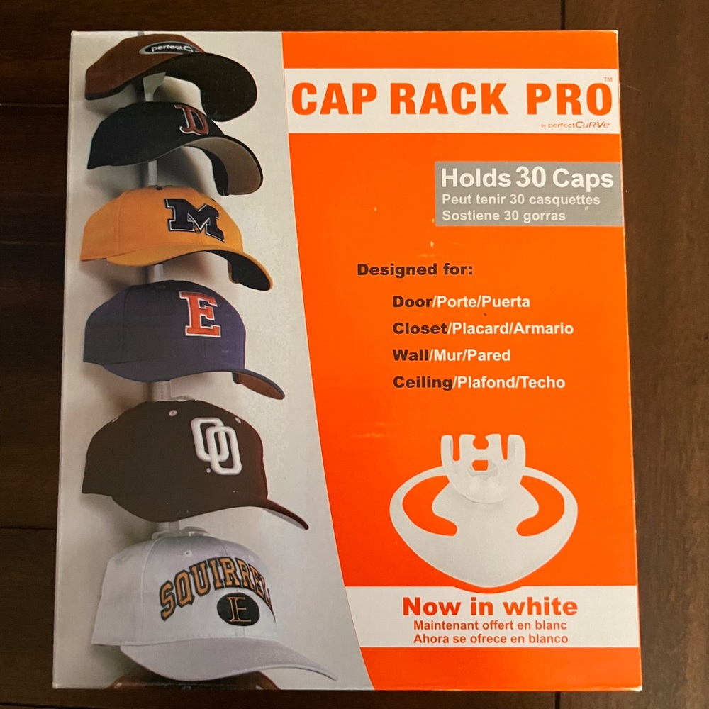 CAP RACK PRO - For 30 caps! - NWT - Gift Ready
